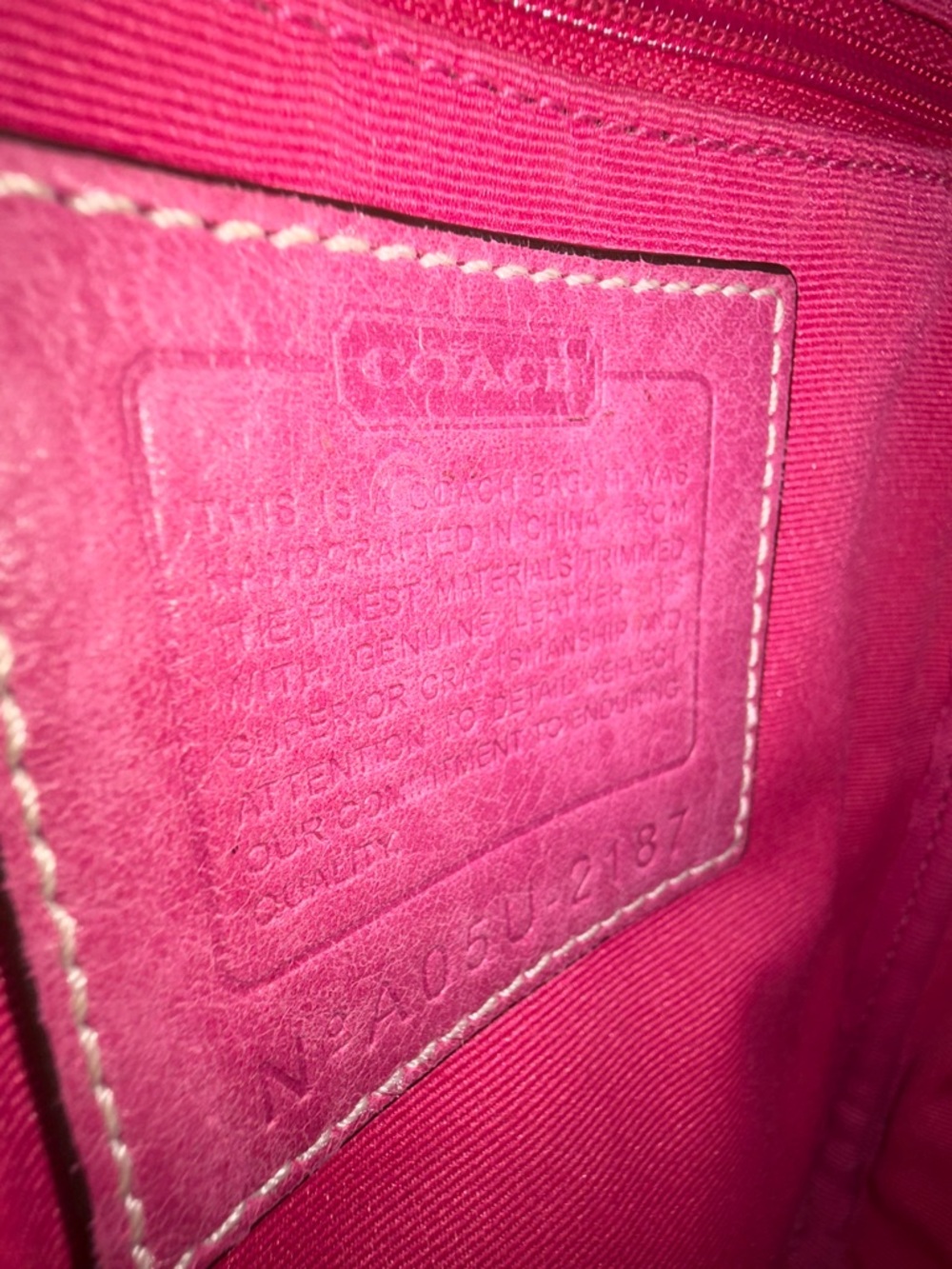 Vintage Coach Signature Camera Bag CrossBody Y2K - Picture 11 of 11
